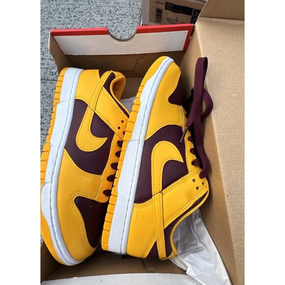 Nike Dunk Low Retro University Gold ASU Size 9 Men’s -10.5 Women New In Box main image 6